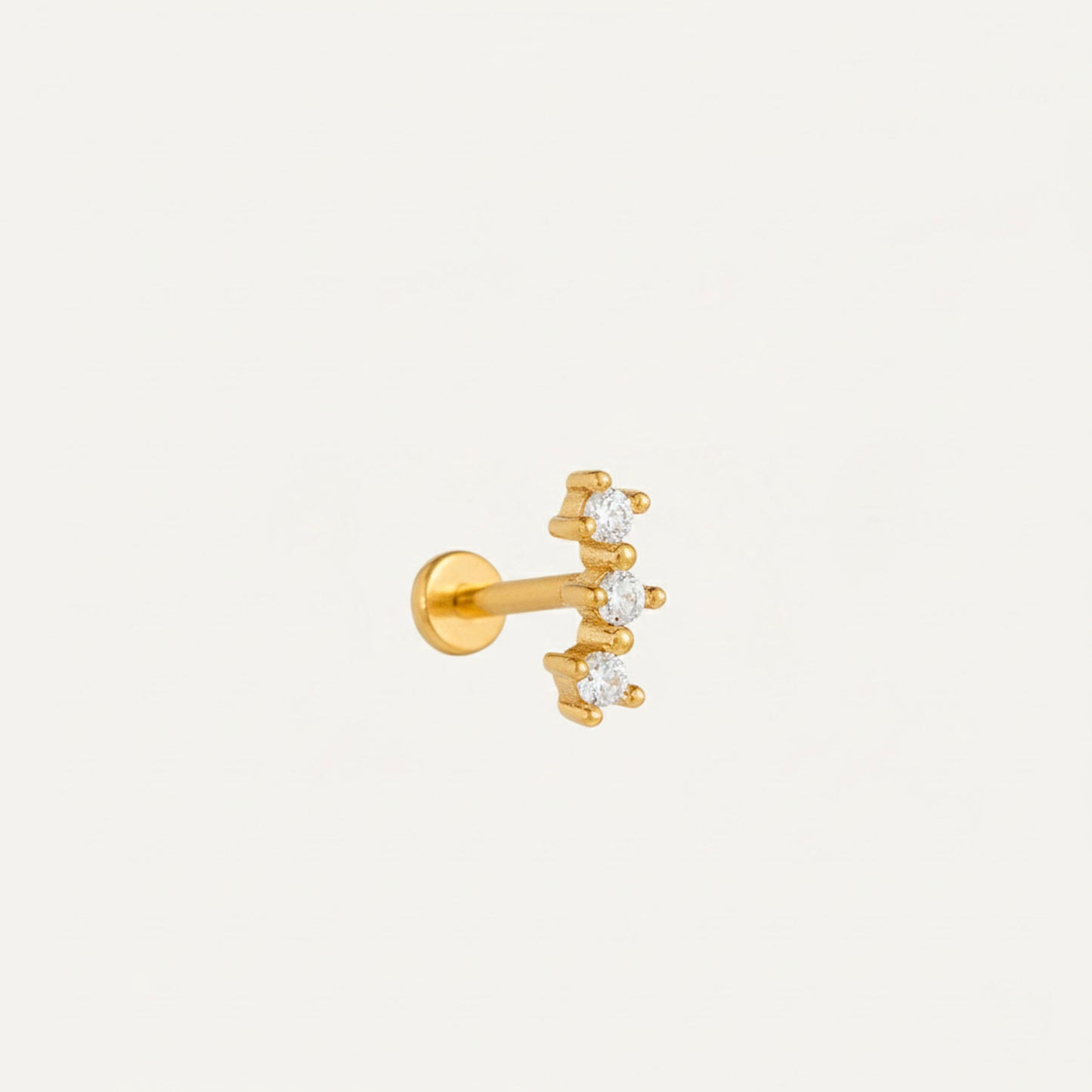 Three CZ Climber Push Pin
