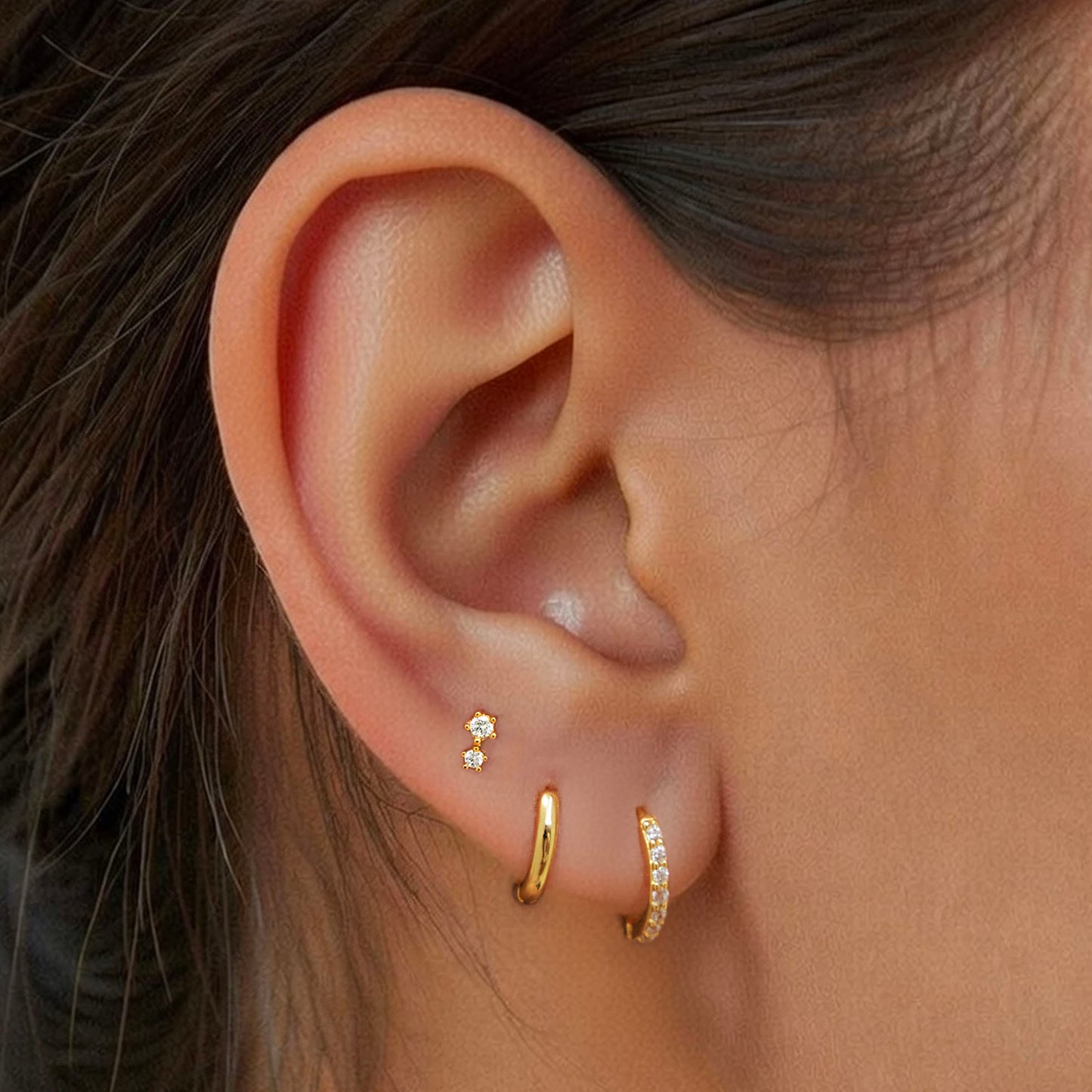 Two Stone Stud