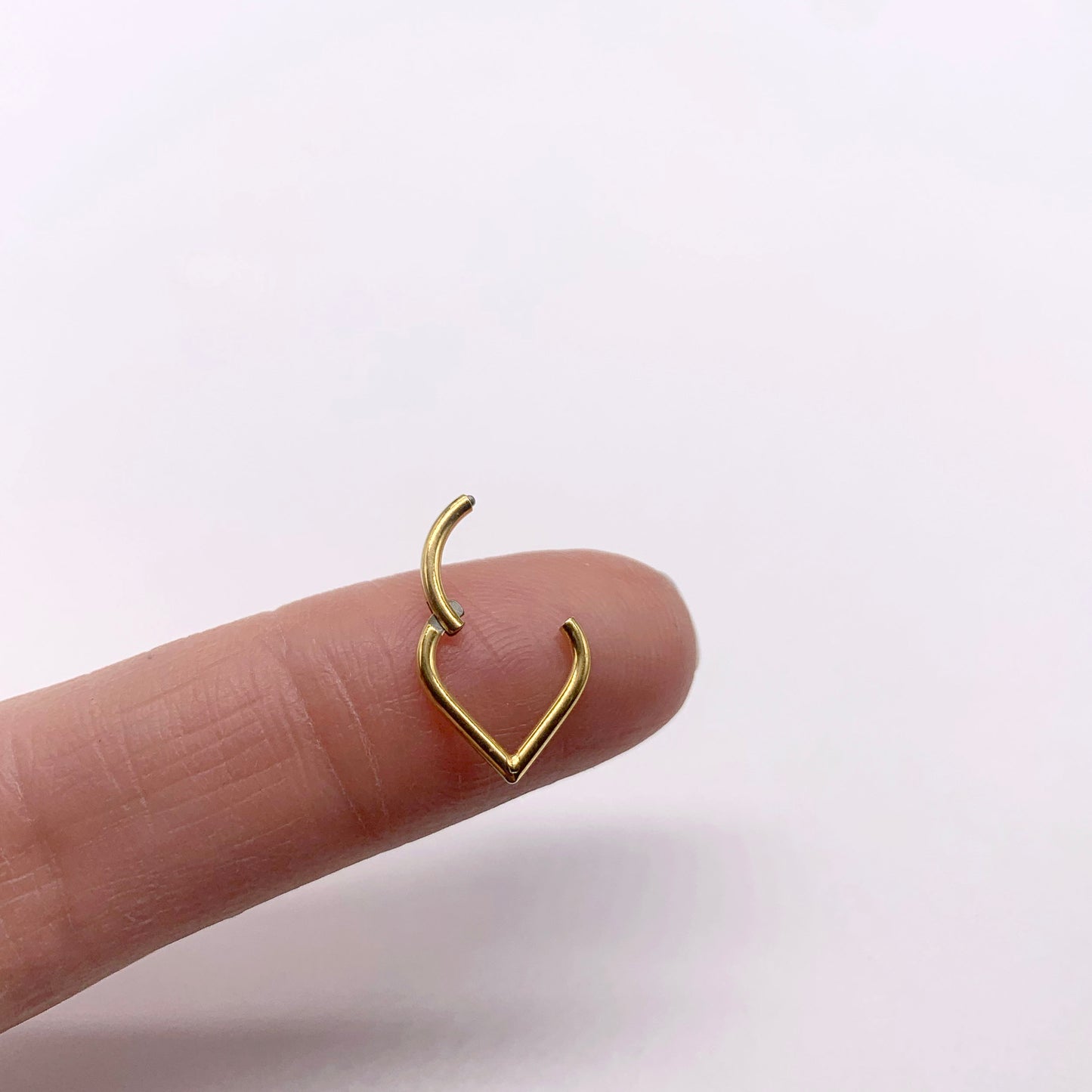 Teardrop Septum Clicker