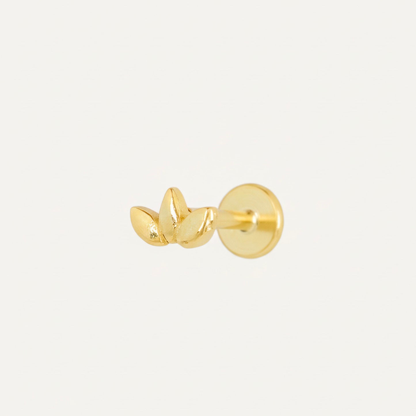 Tiny Lotus Threaded Labret