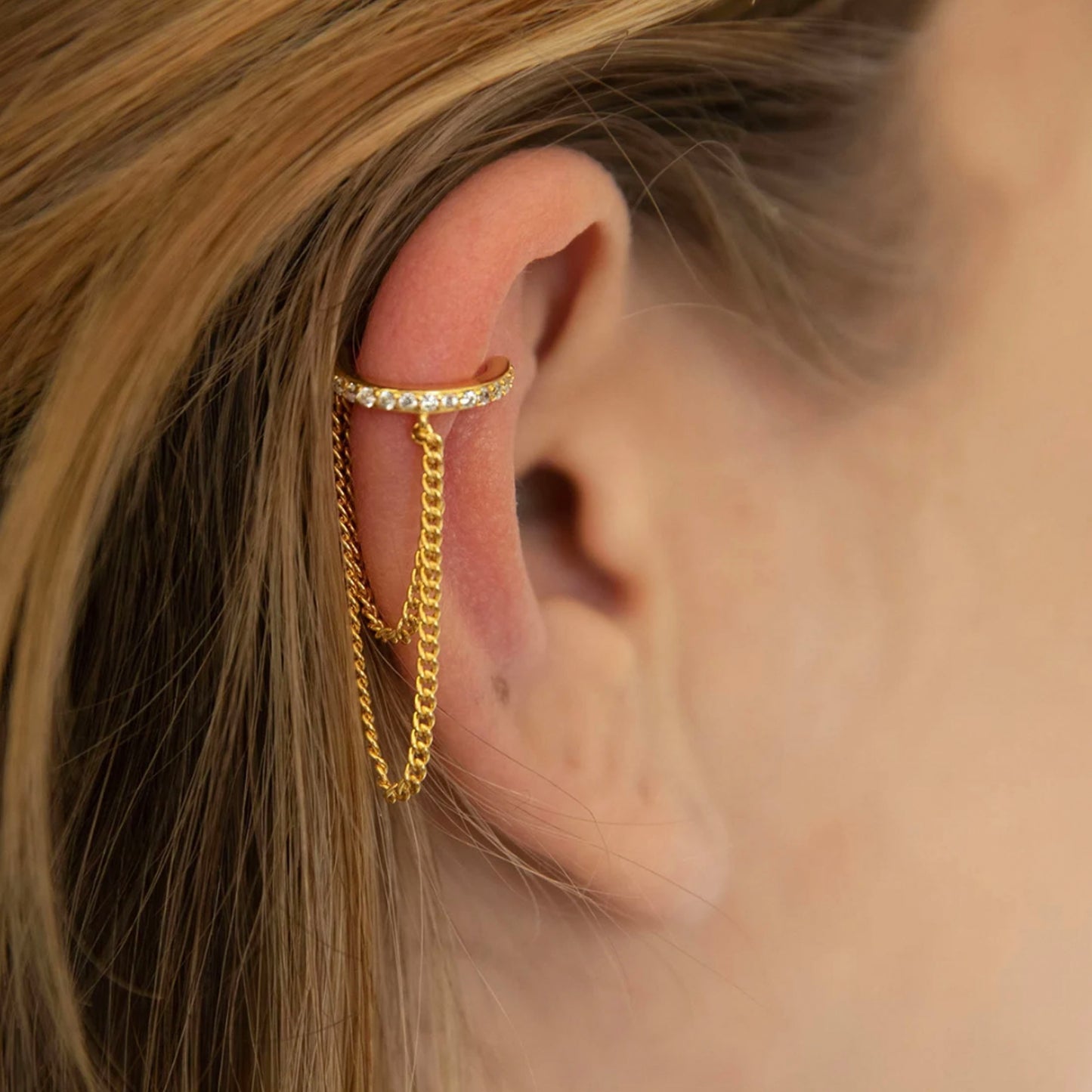 Chain Ear Cuff (No Piercing)