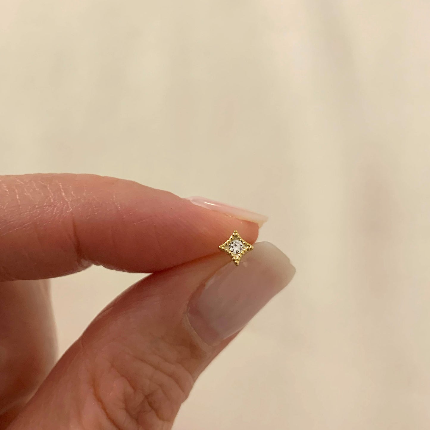 Dainty CZ Stud