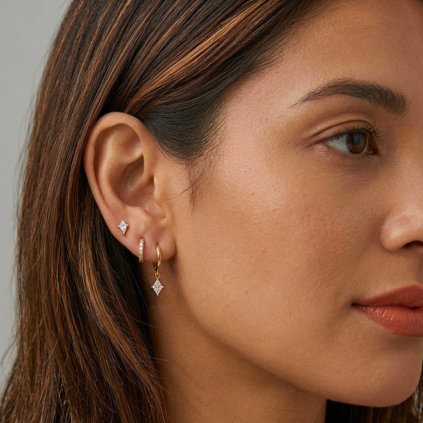 Square Earring Set
