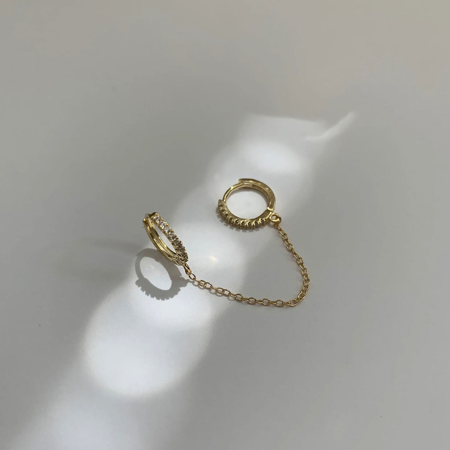 Twin Link Hoop