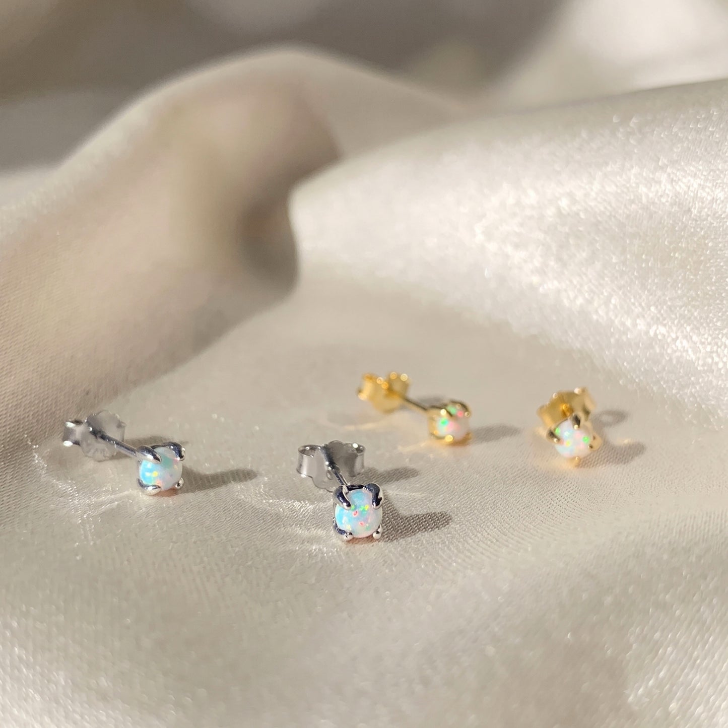 2mm~3mm Opal Studs