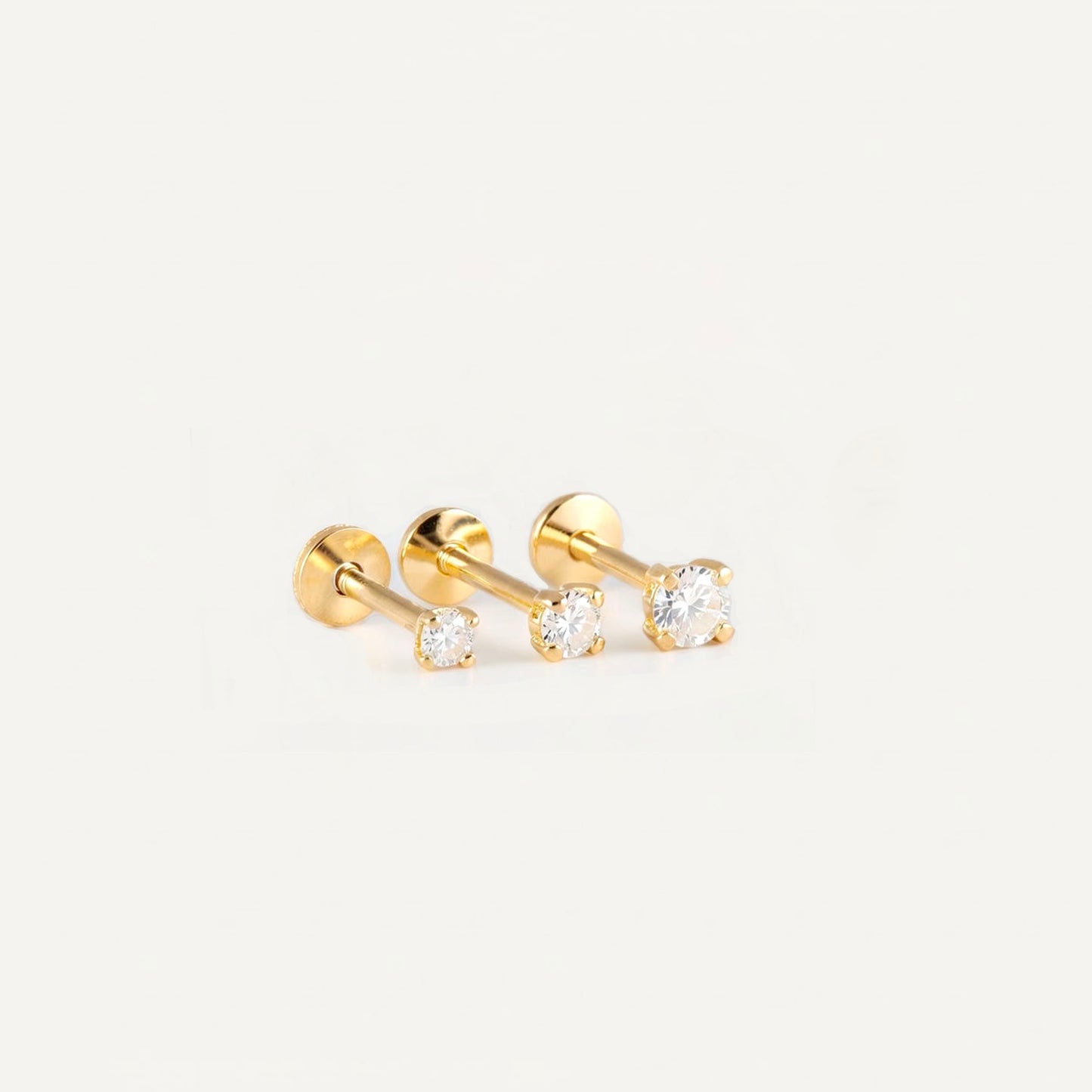 2mm~3mm CZ Threaded Labret