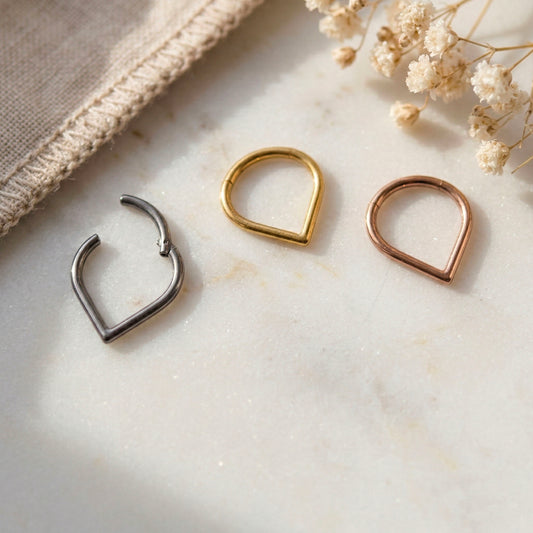 Teardrop Septum Clicker