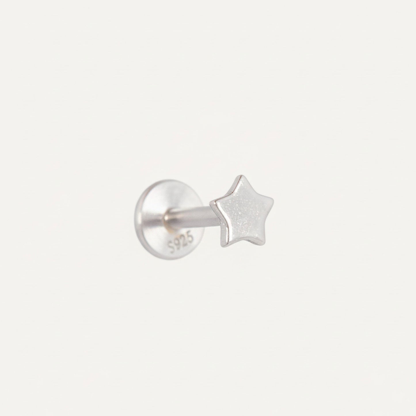 Tiny Star Threaded Labret
