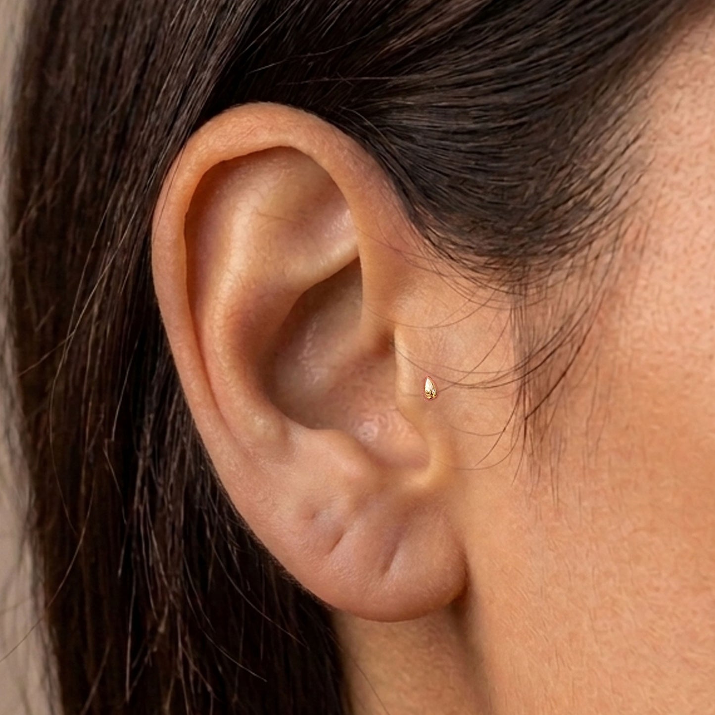 Tiny Teardrop Push Pin