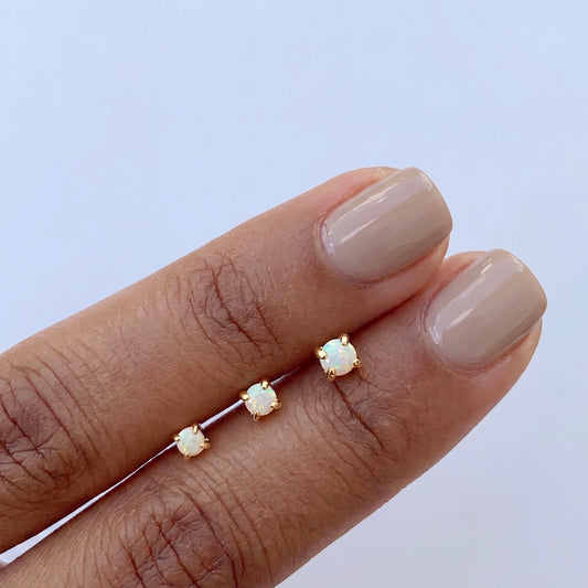 2mm~3mm Opal Studs
