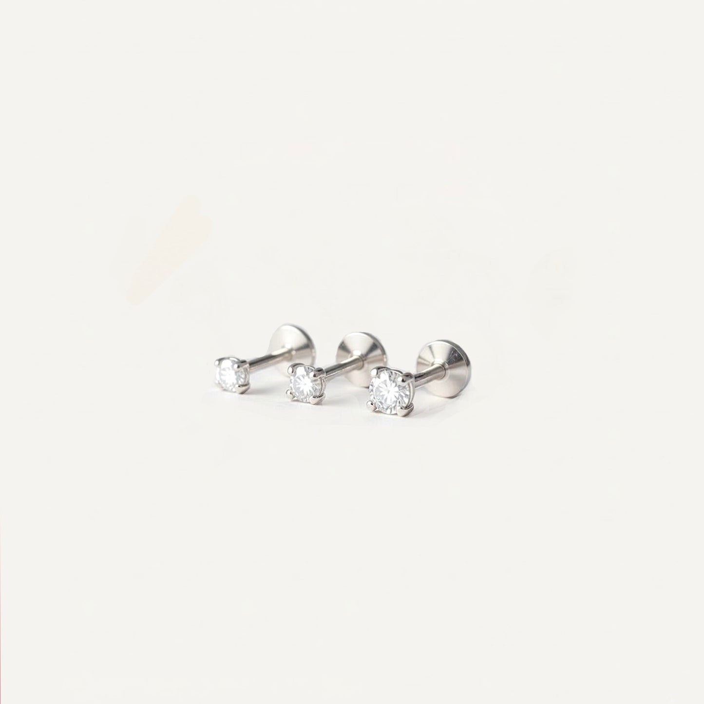 2mm~3mm CZ Threaded Labret