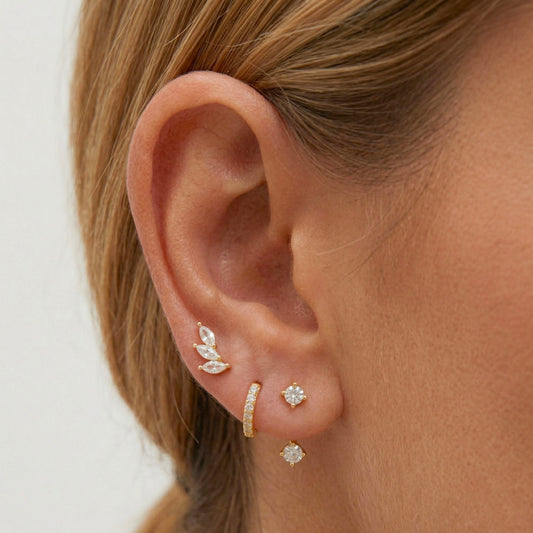 Front Back Earring Set