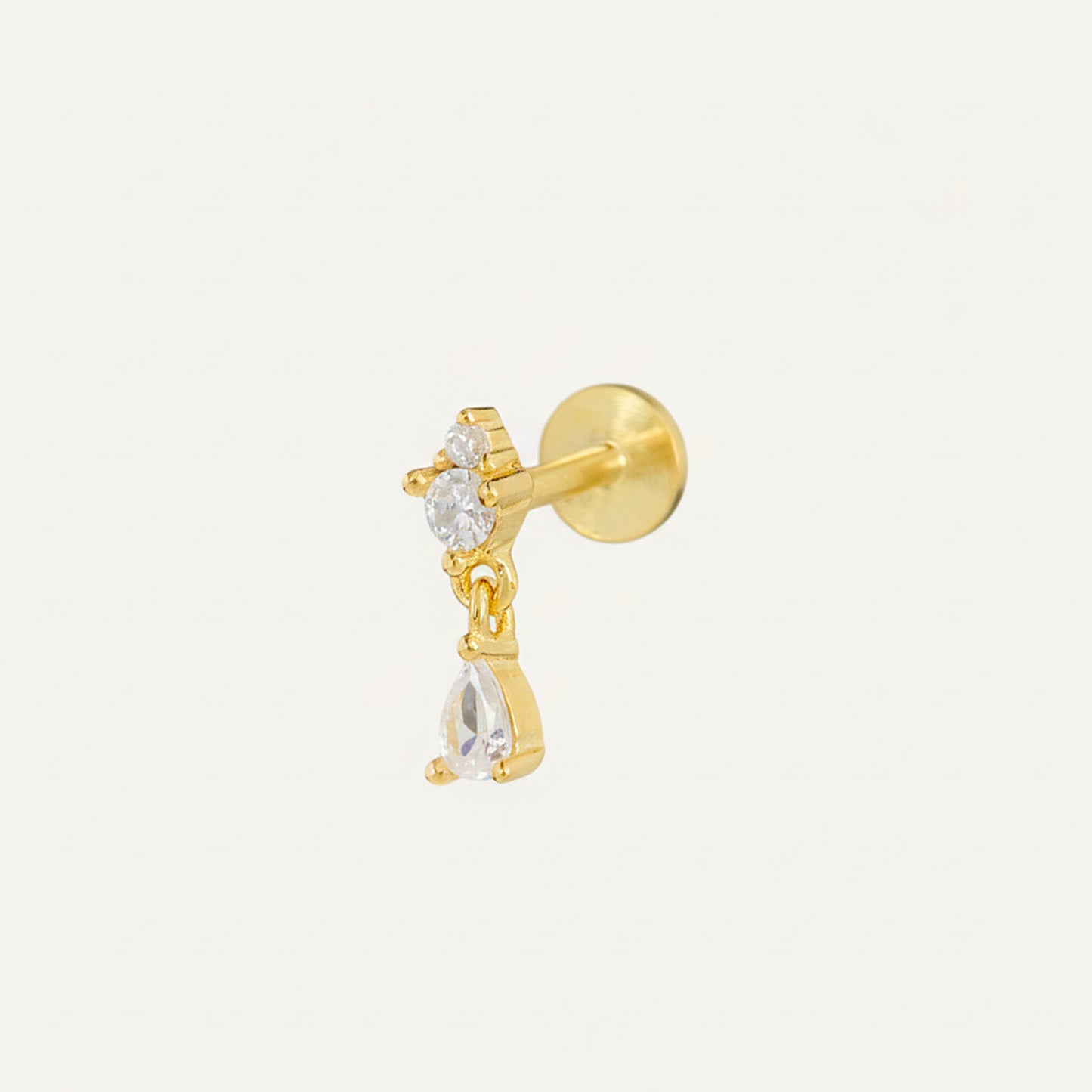 CZ Dangle Push Pin