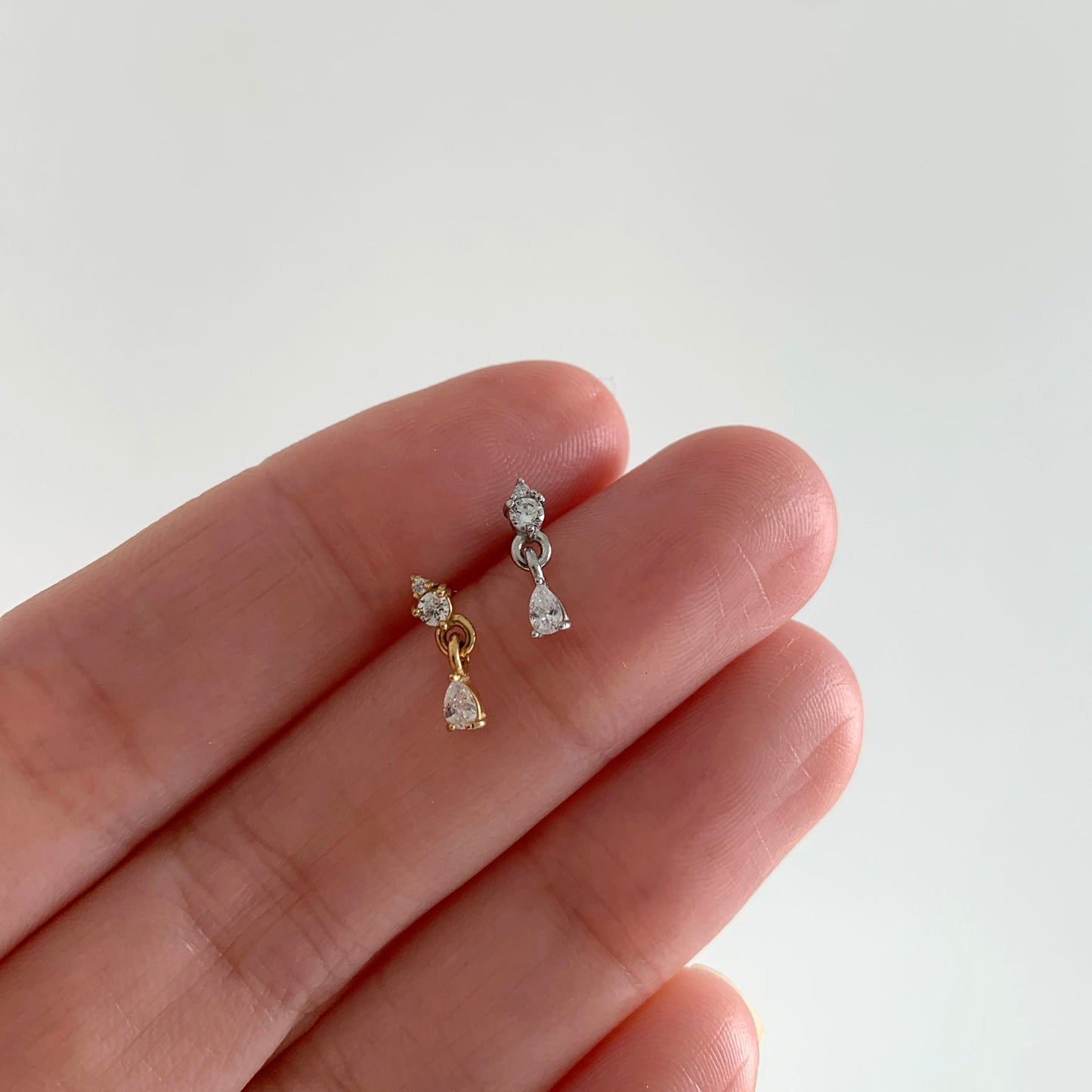 CZ Dangle Push Pin
