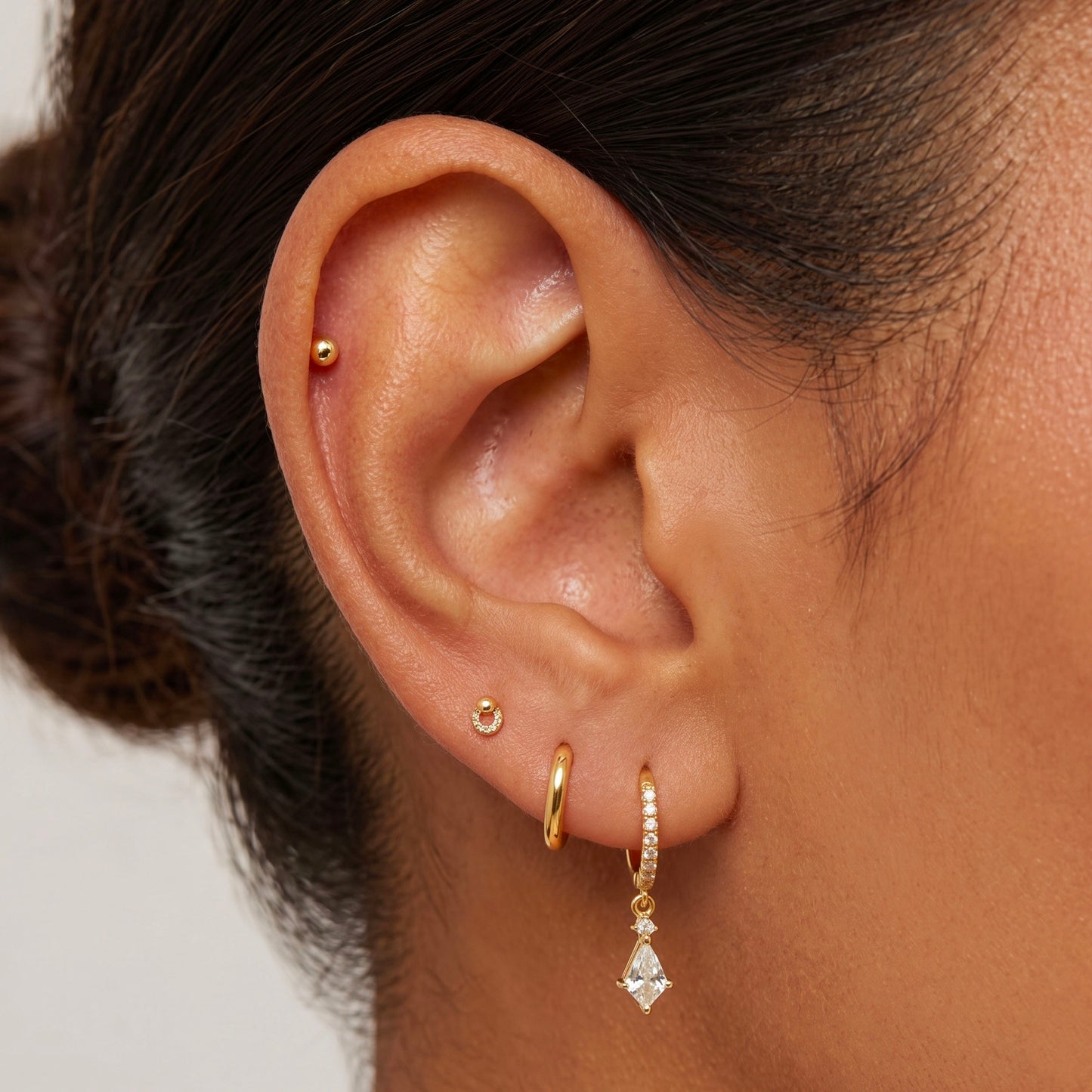 Mini Ball & Ring Stud