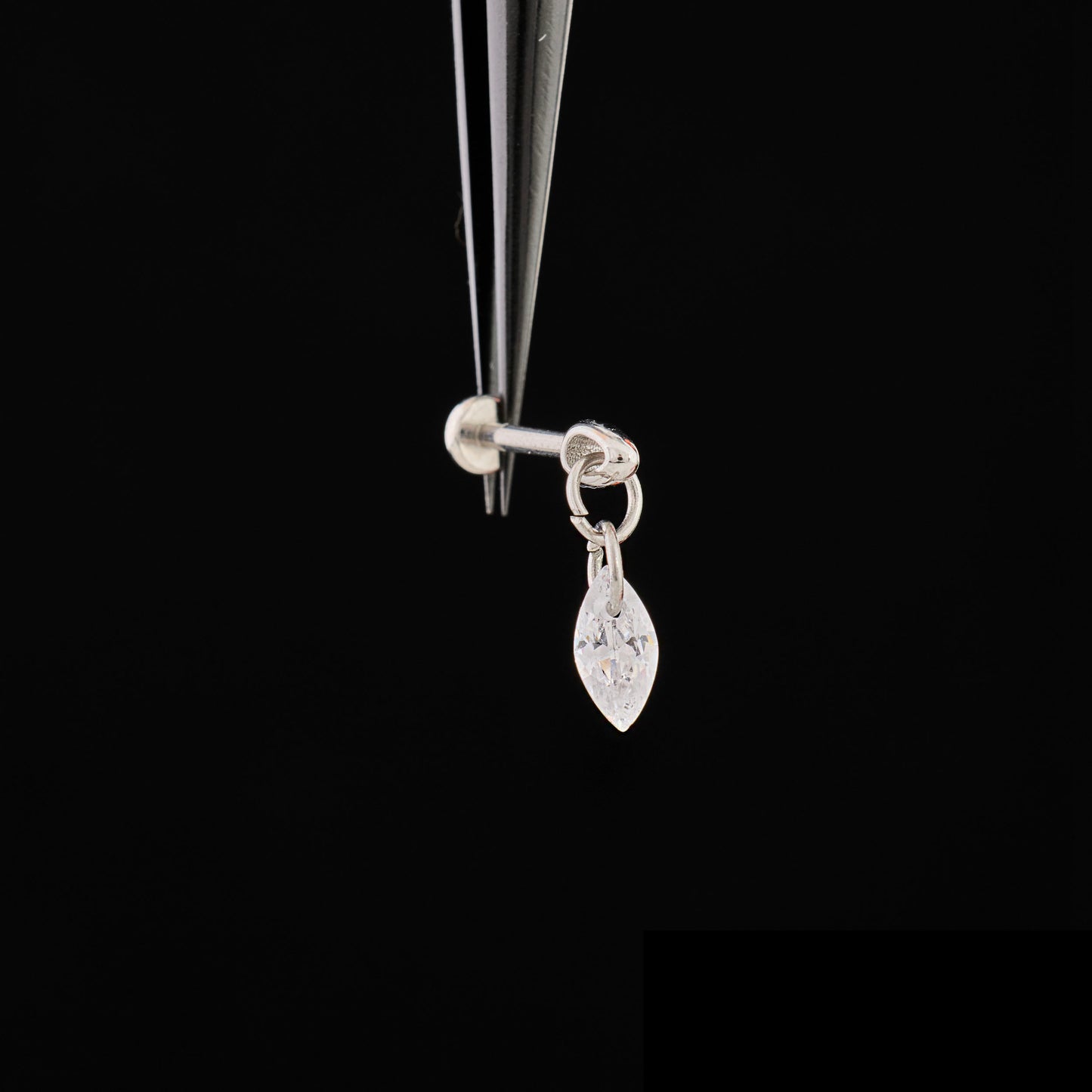Marquise Dangle Push Pin