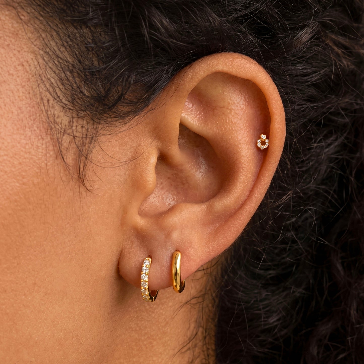 Mini Ball & Ring Stud