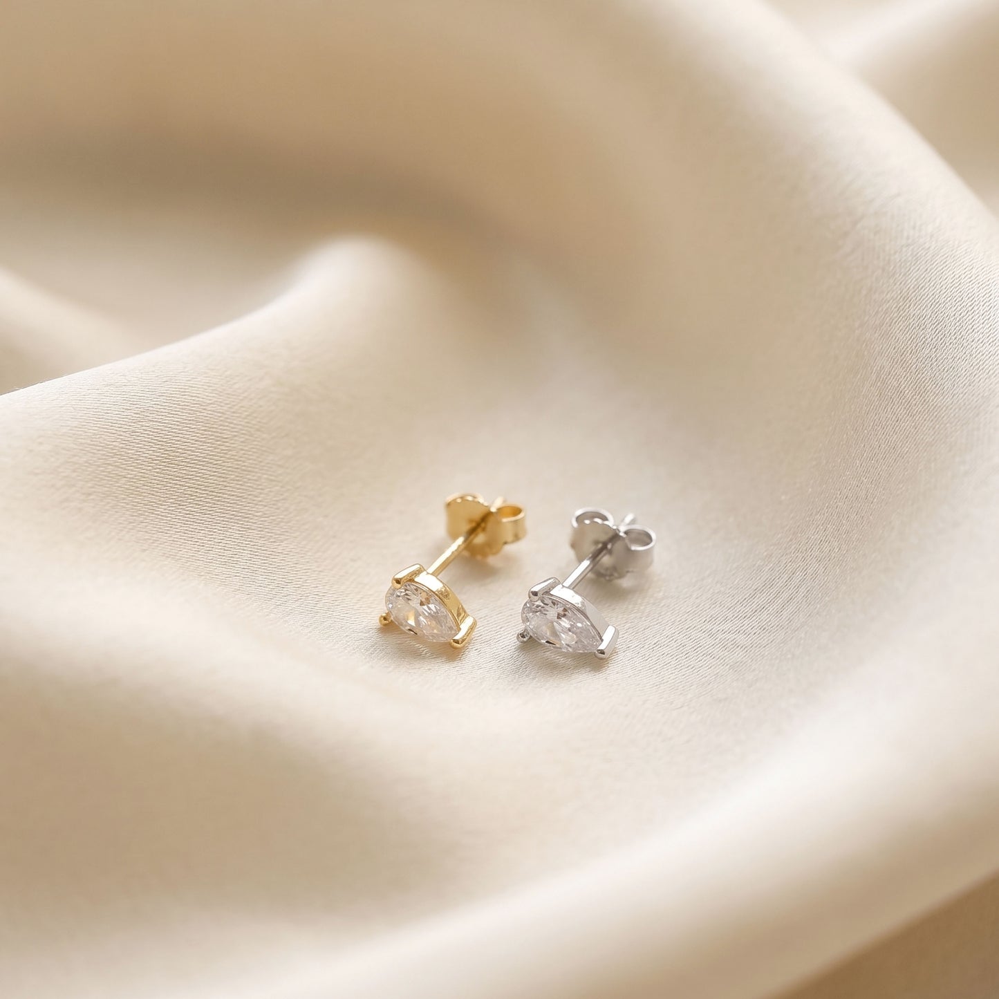 Pear Shape Stud