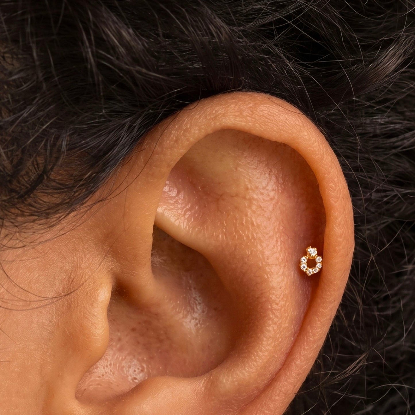 Mini Ball & Ring Stud
