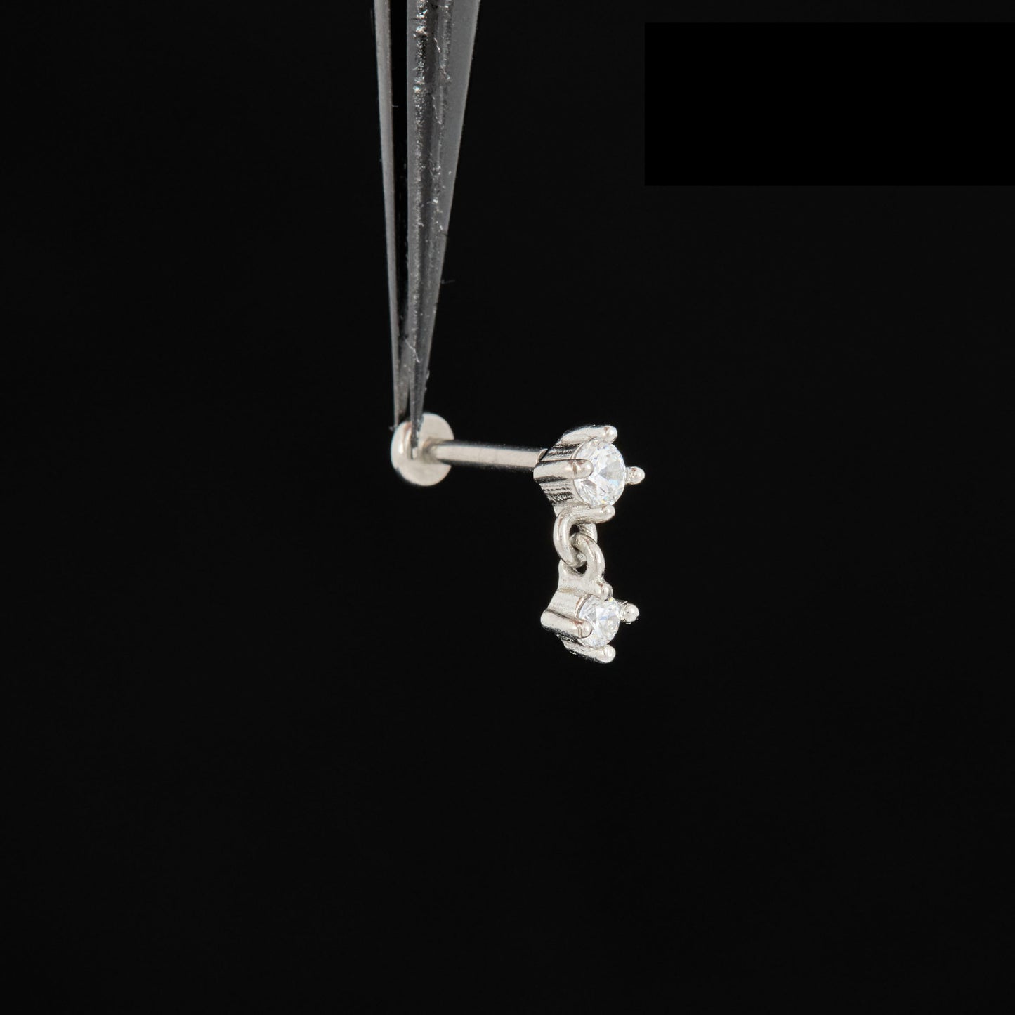 CZ Dangle Push Pin