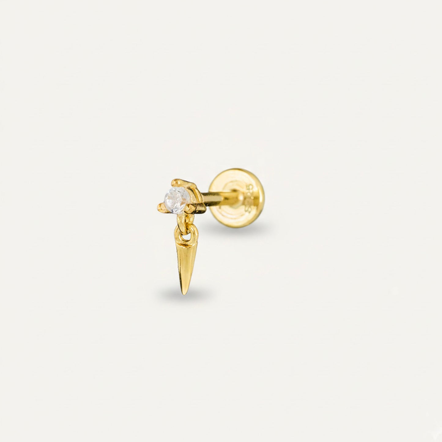 Spike Dangle Threaded Labret