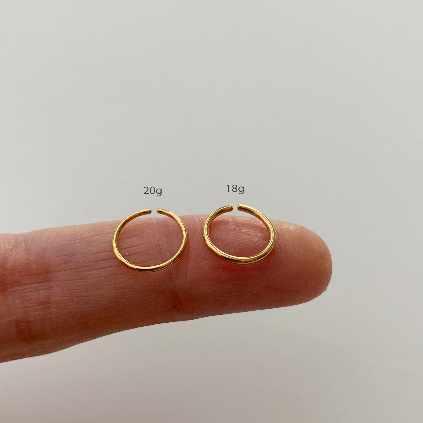 Seamless Bendable Nose Ring