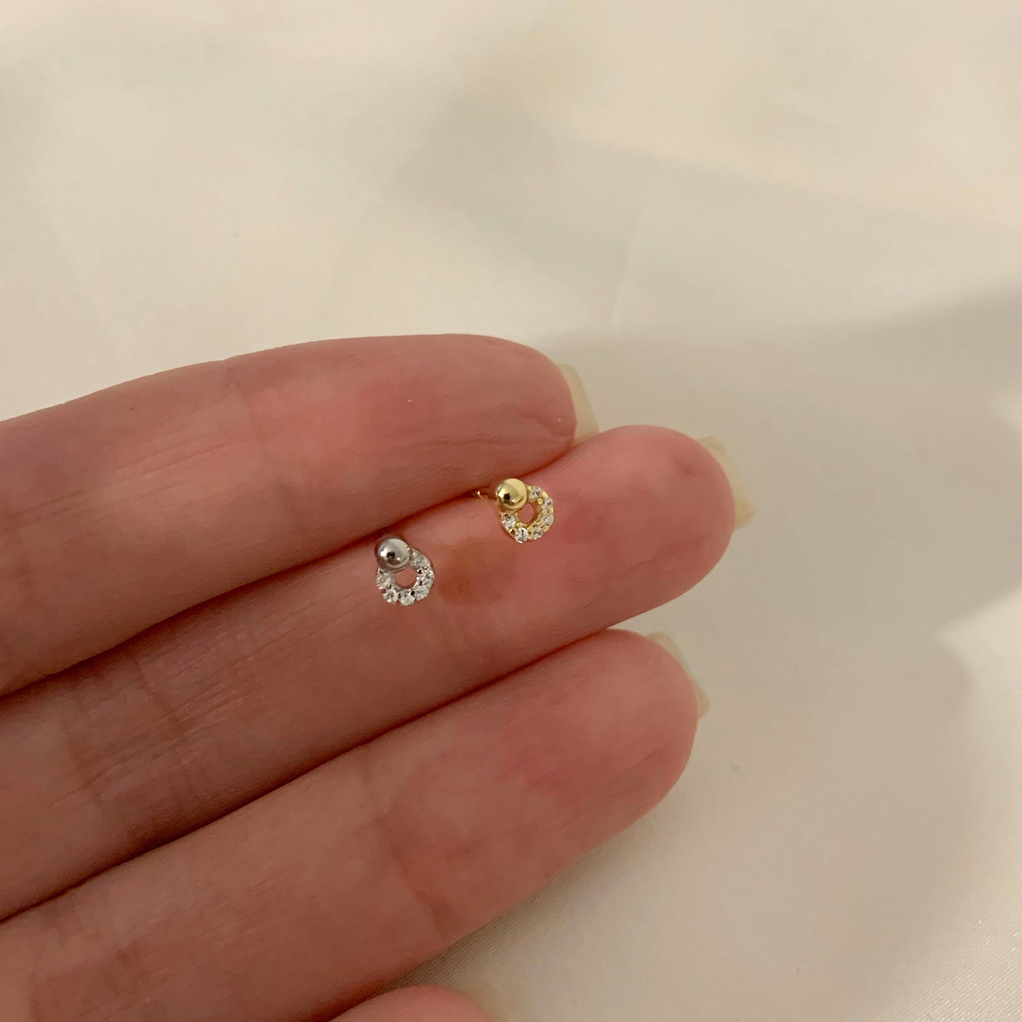 Mini Ball & Ring Stud