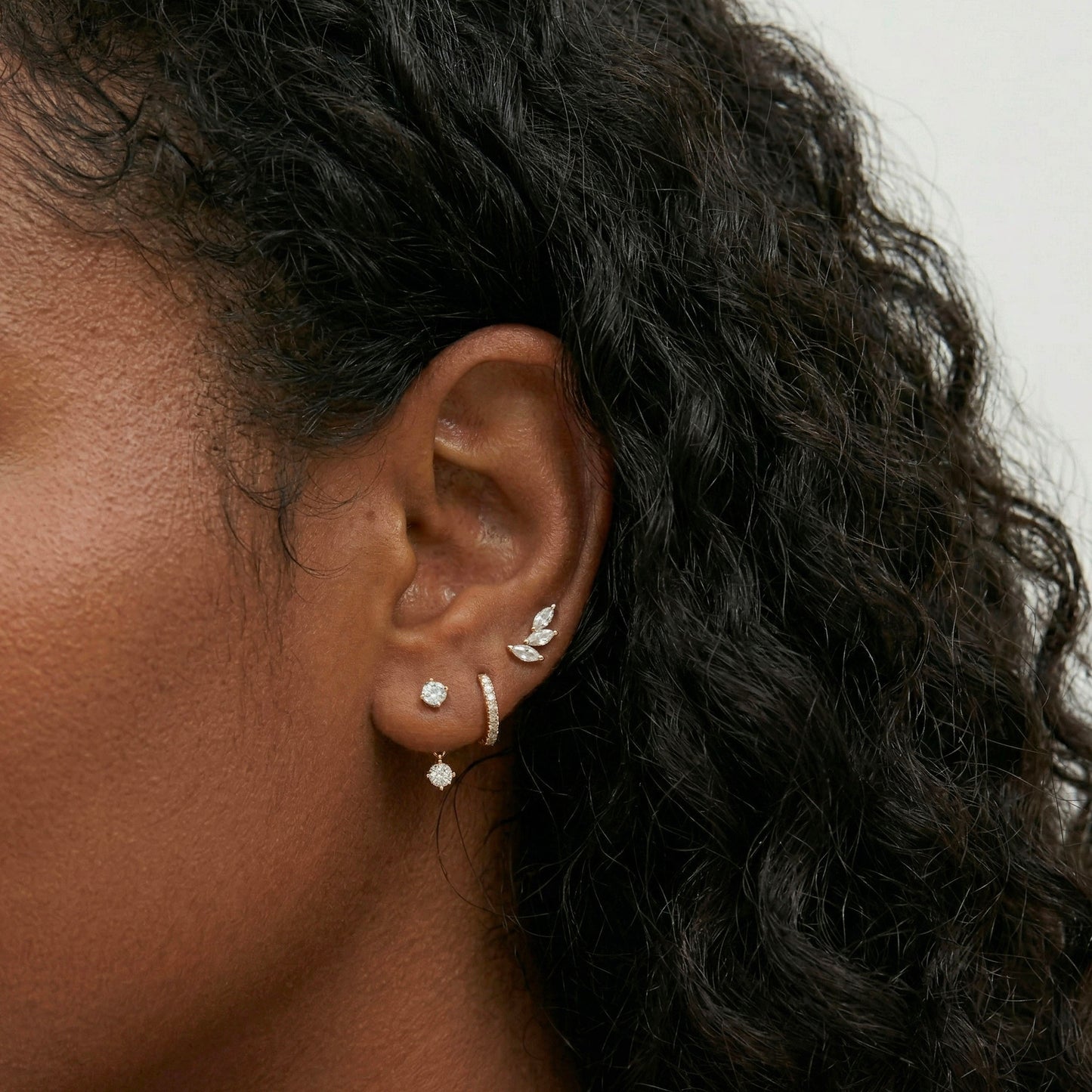 Front Back Earring Set