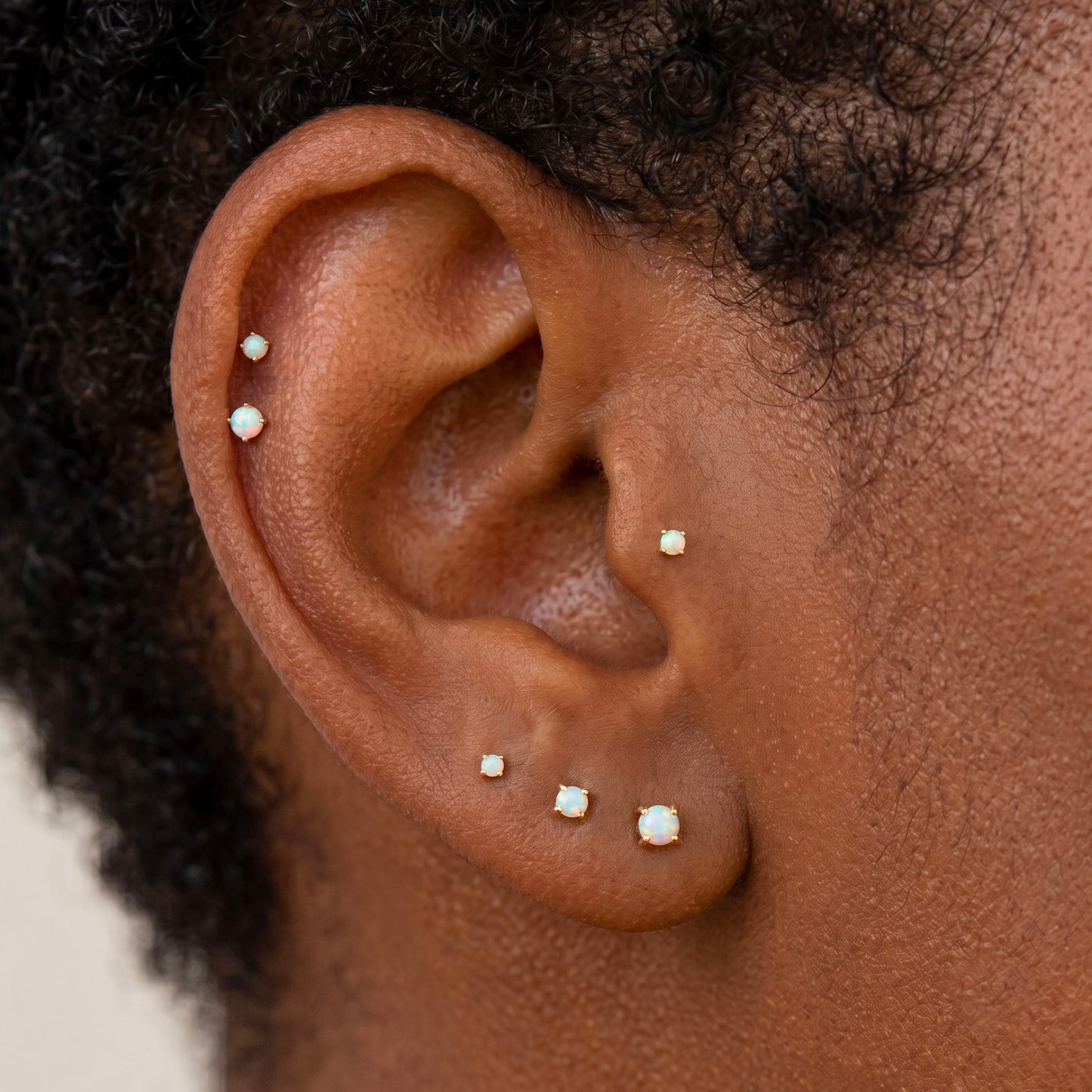 2mm~3mm Opal Studs