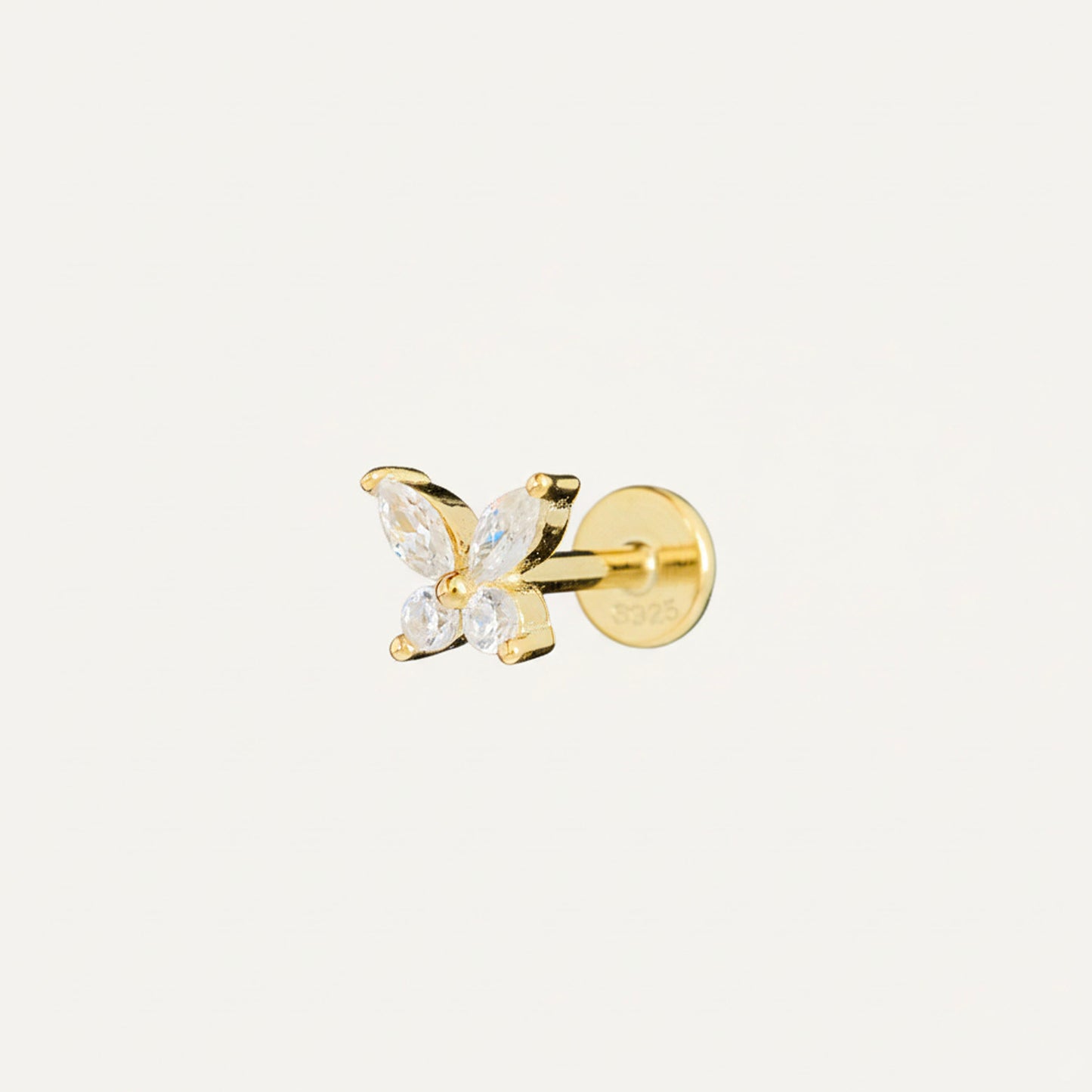 Butterfly Threaded Labret