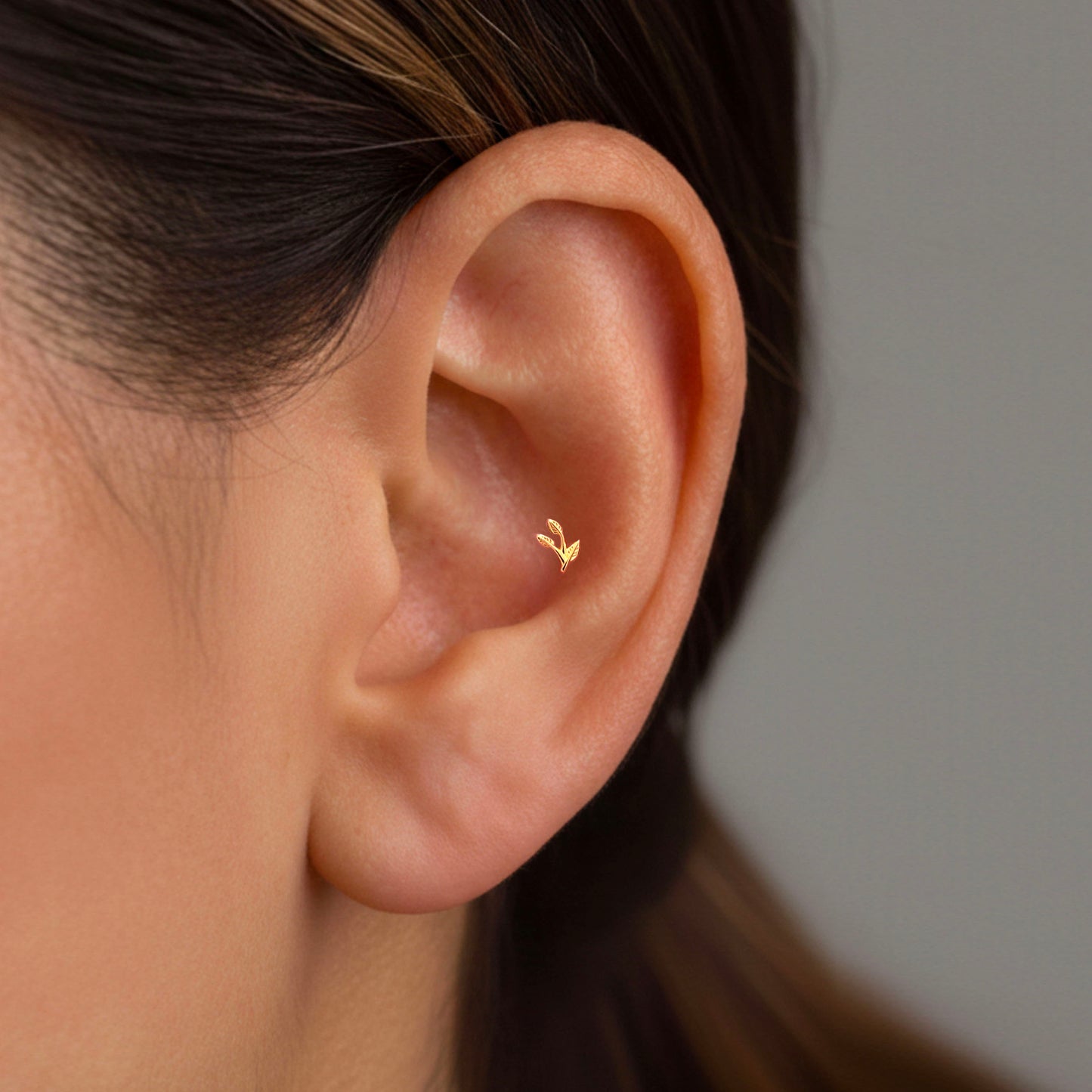 Tiny Leaf Push Pin