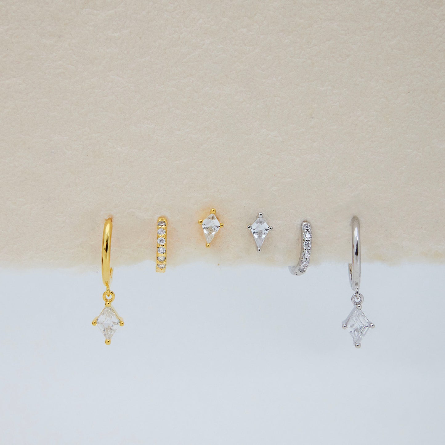 Square Earring Set