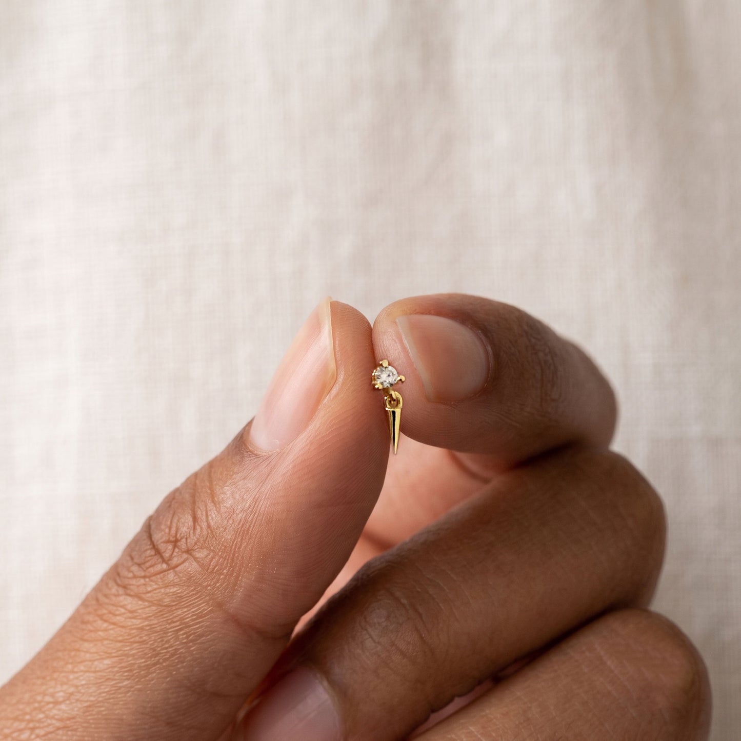 Spike Dangle Stud