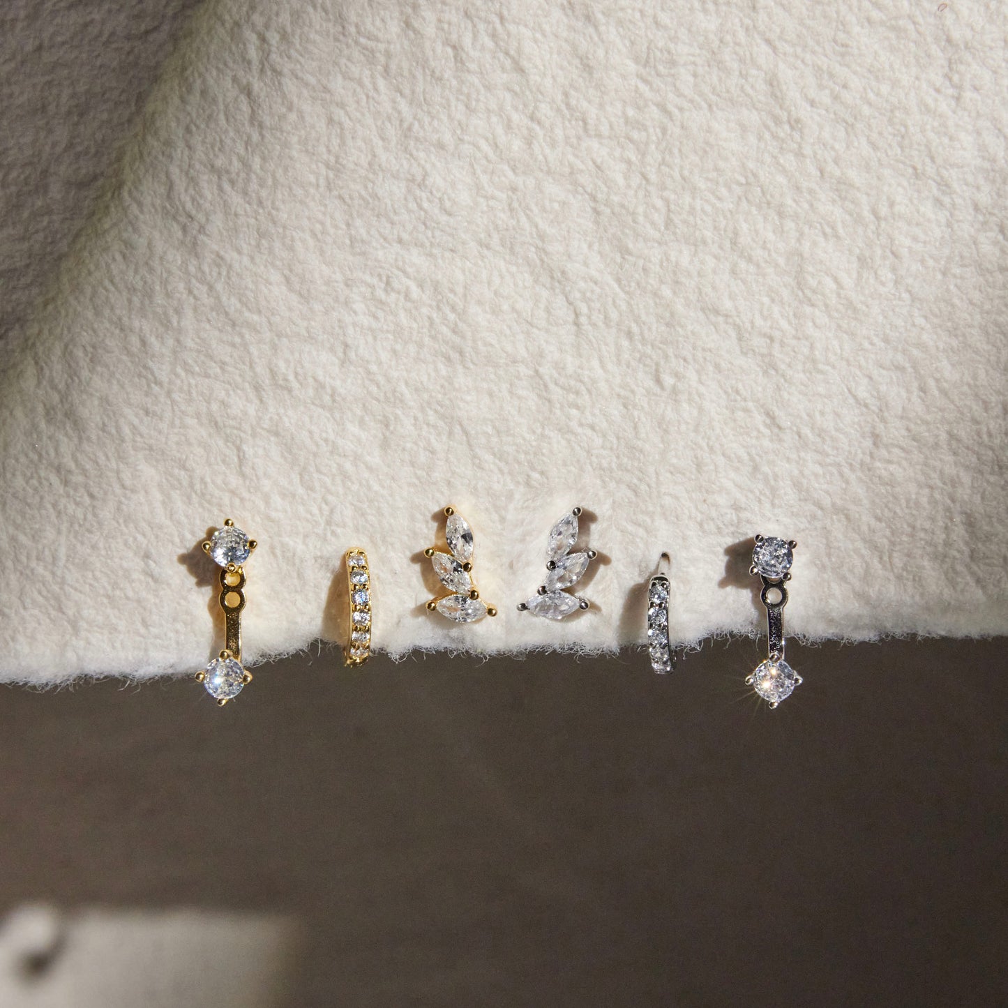 Front Back Earring Set