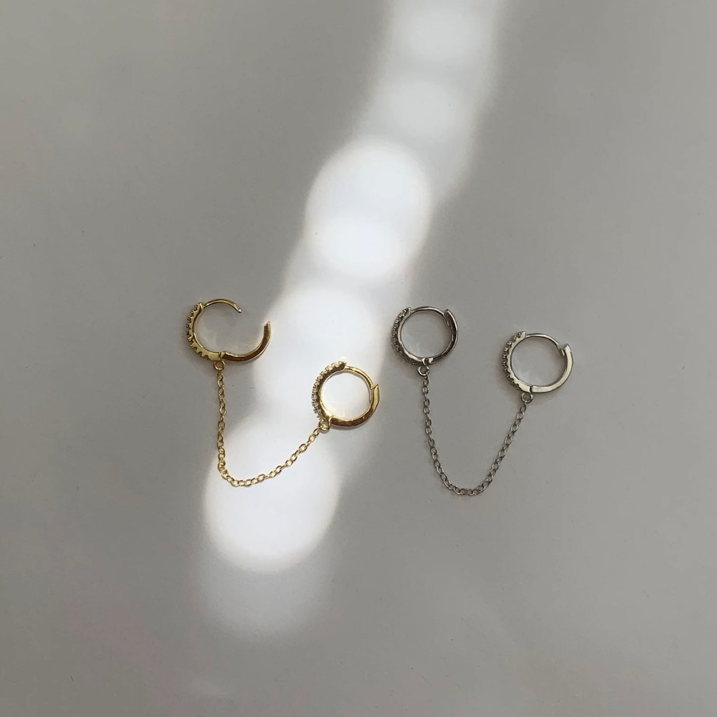 Twin Link Hoop