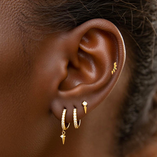 Leaf Threaded Labret