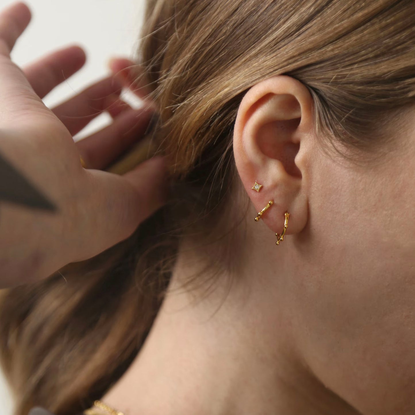 Dainty CZ Stud