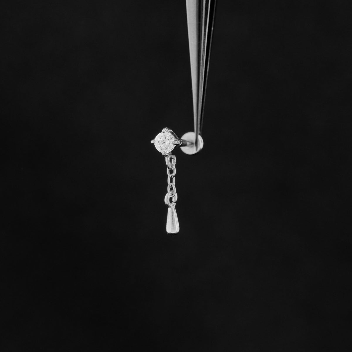 CZ Dangle Push Pin