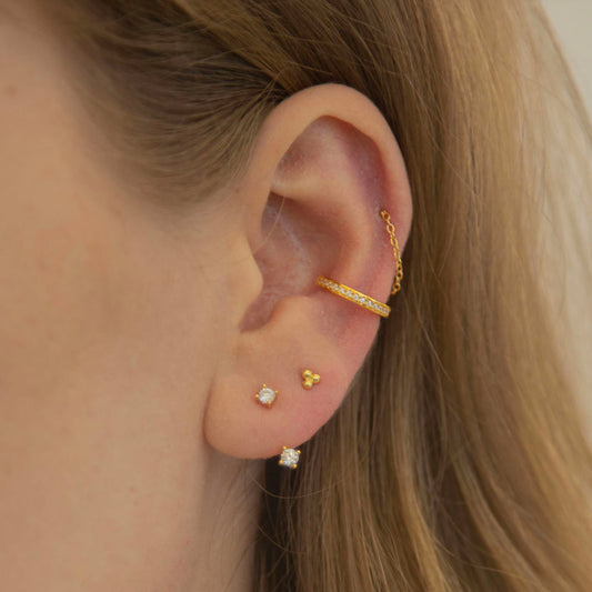 Triangle Ball Threaded Labret