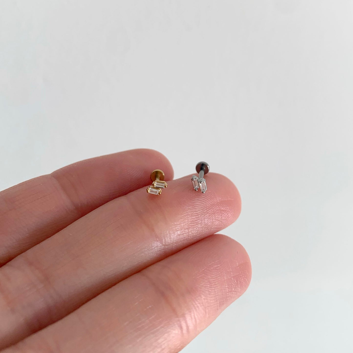 Two Baguette Push Pin