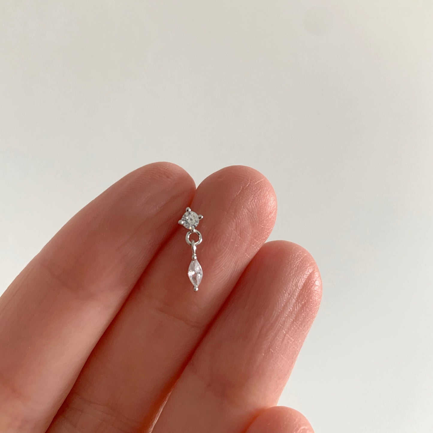 Marquise Dangle stud