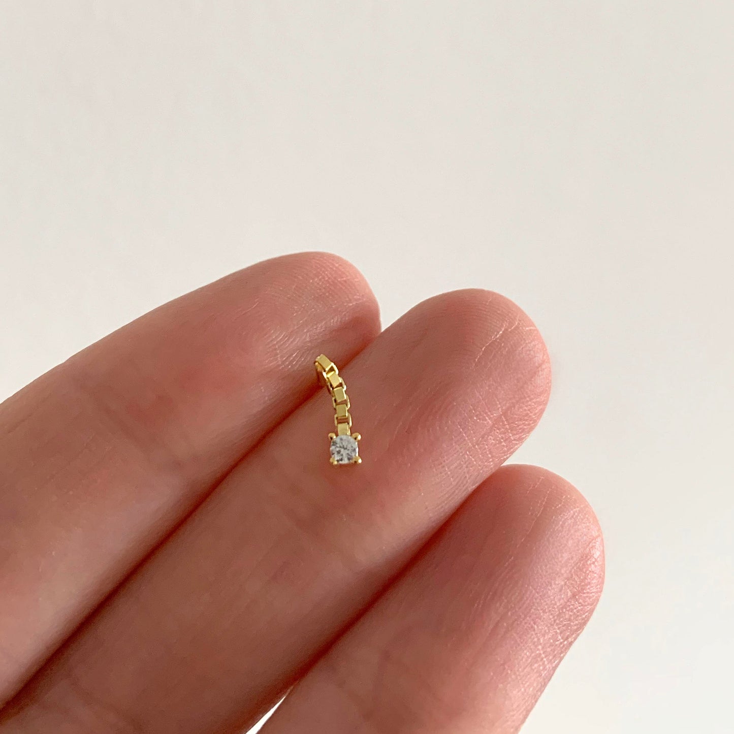 Chain Dangle Stud