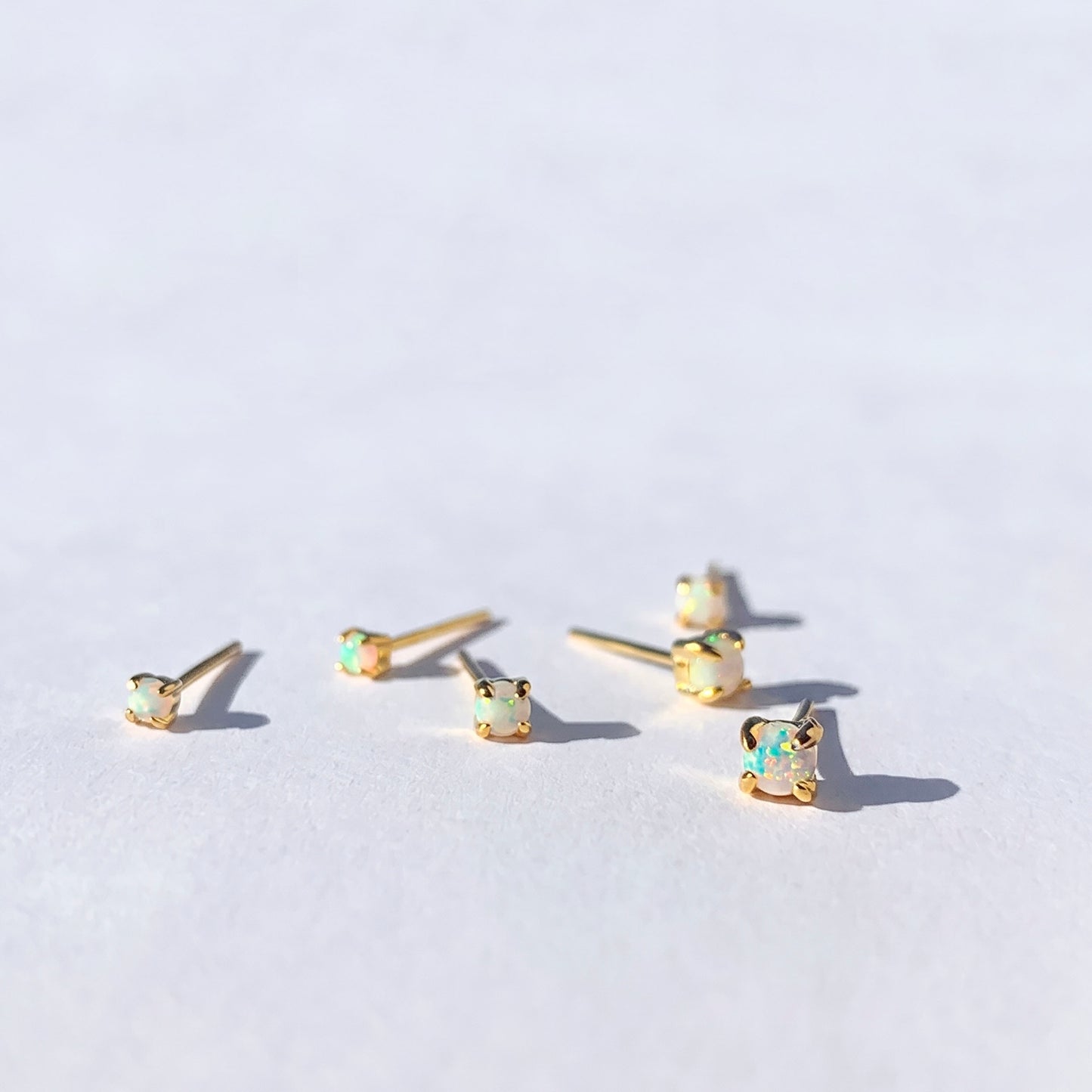 2mm~3mm Opal Studs