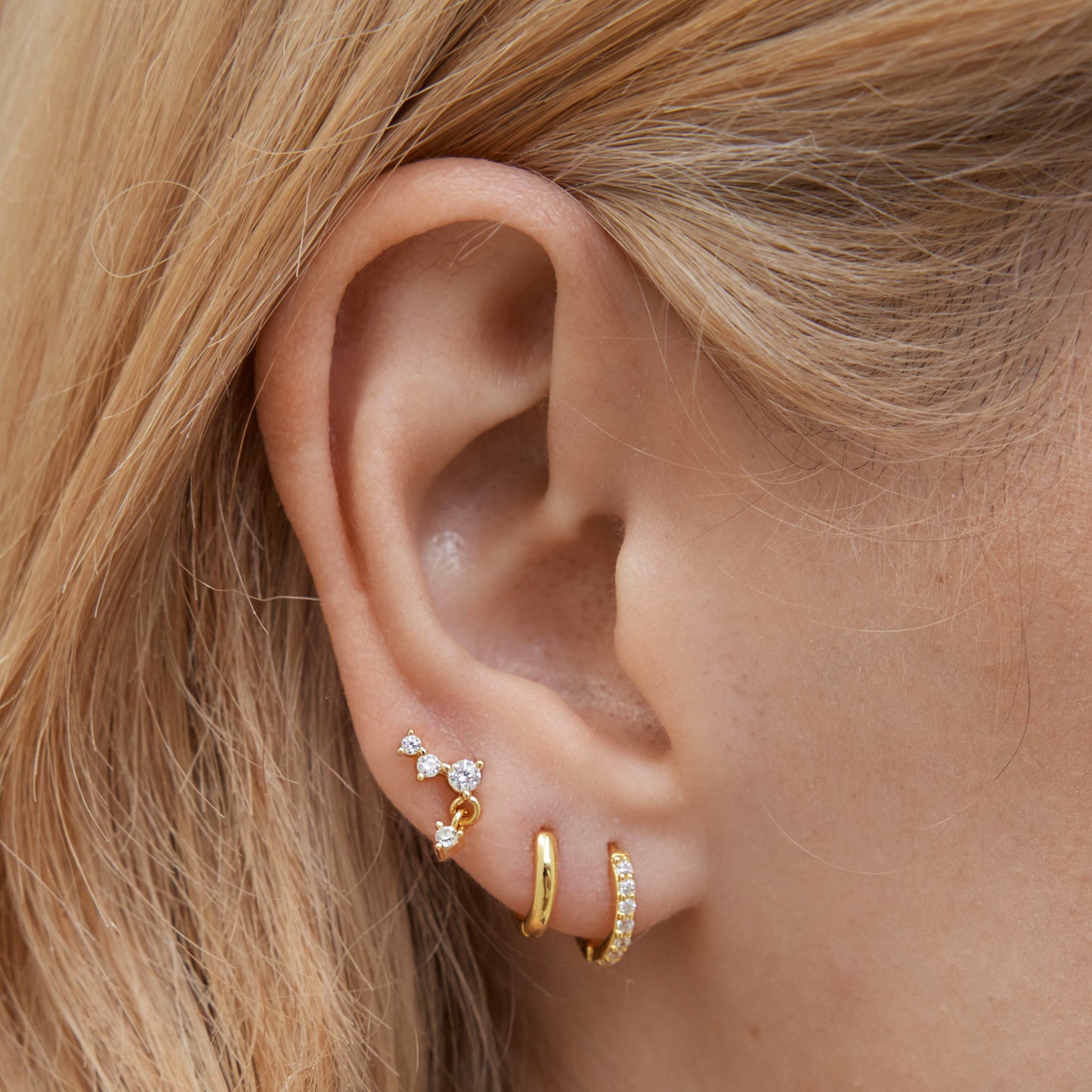 CZ Climber Dangle stud