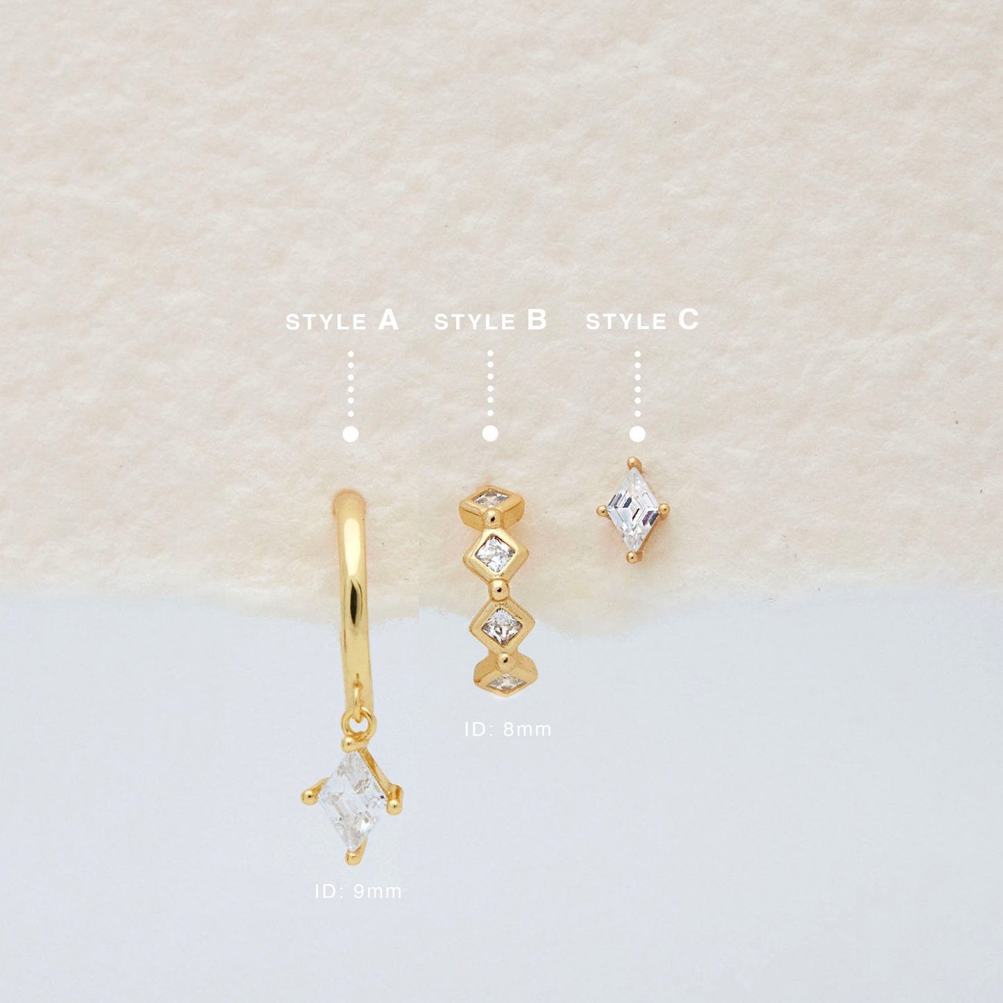 Square Hoop Set