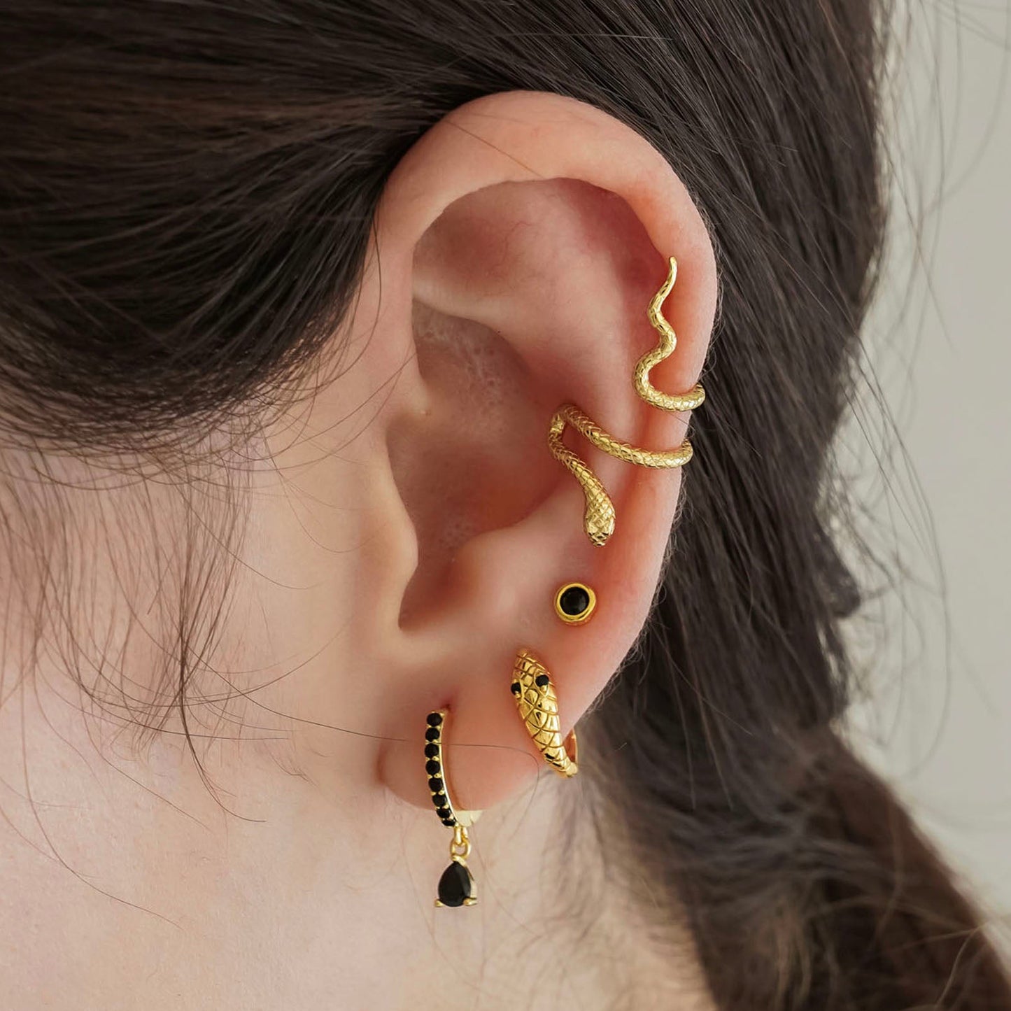 Snake Huggie Hoop