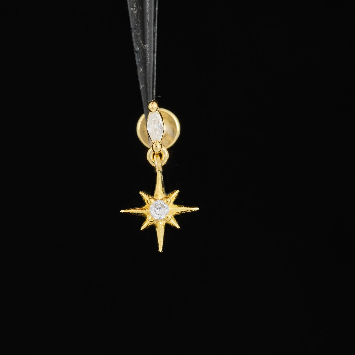Starburst Dangle Push Pin