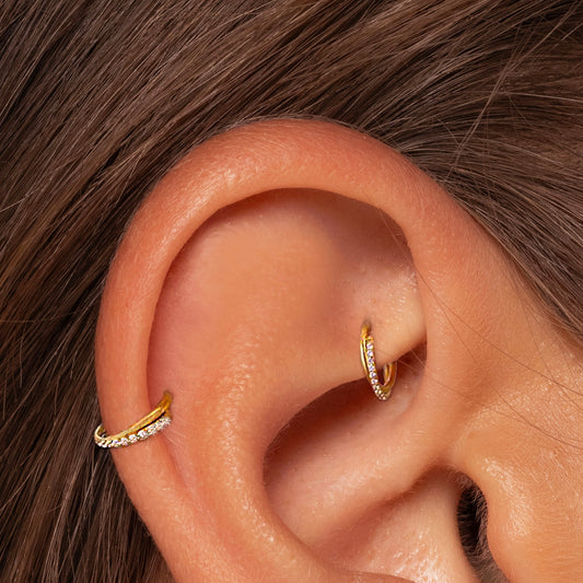 Cz Twisted Hinged Clicker