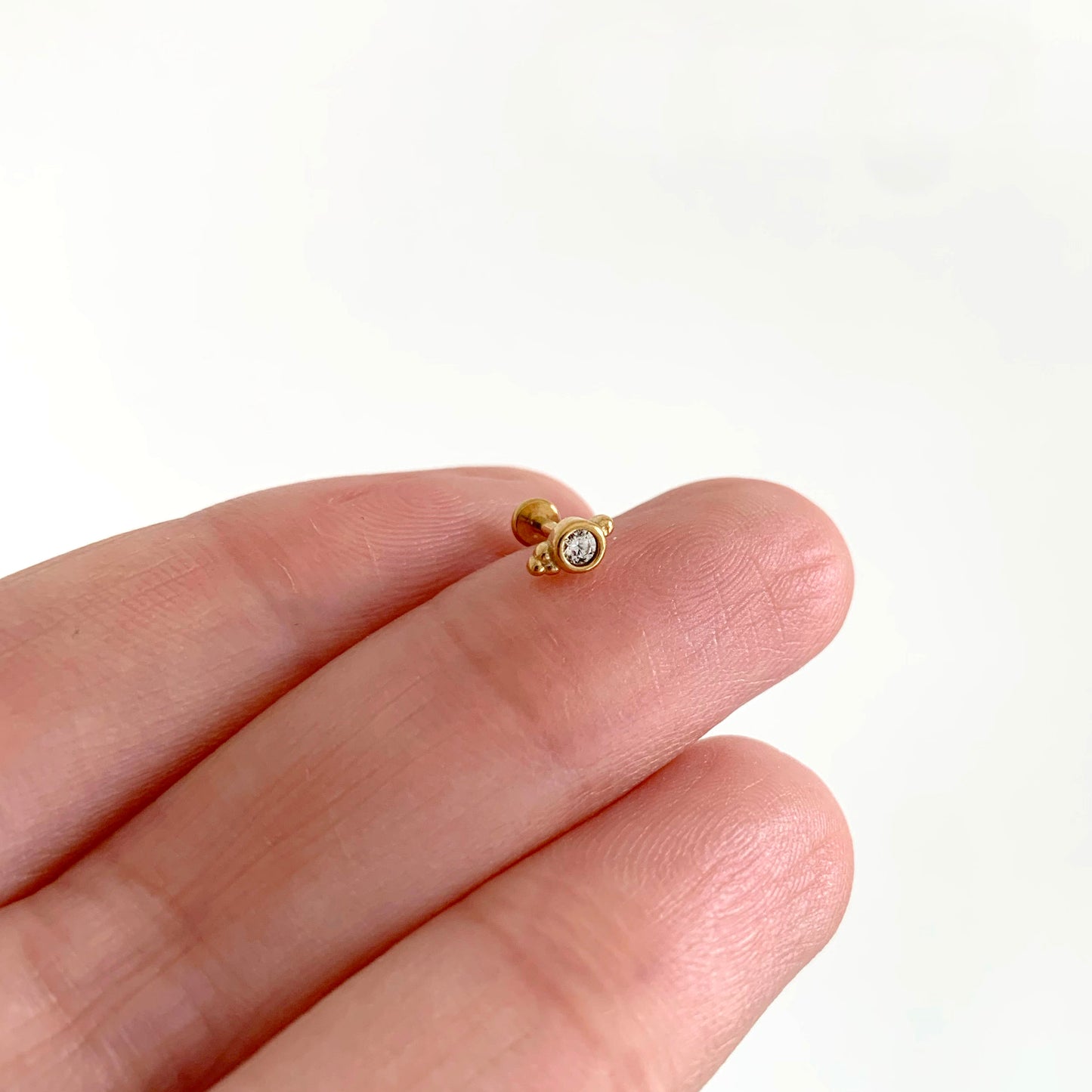 Princess Bezel Push Pin