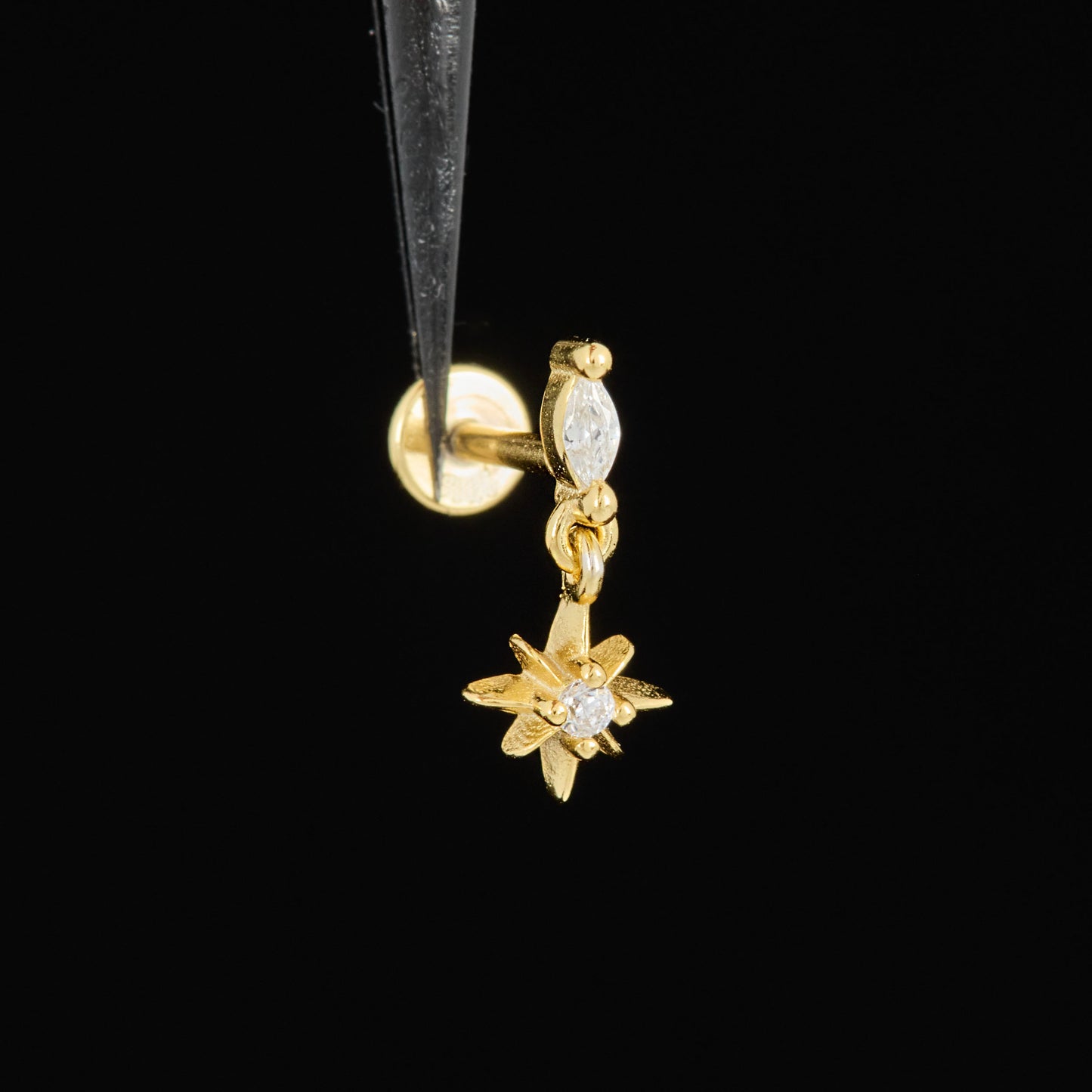 Starburst Dangle Push Pin